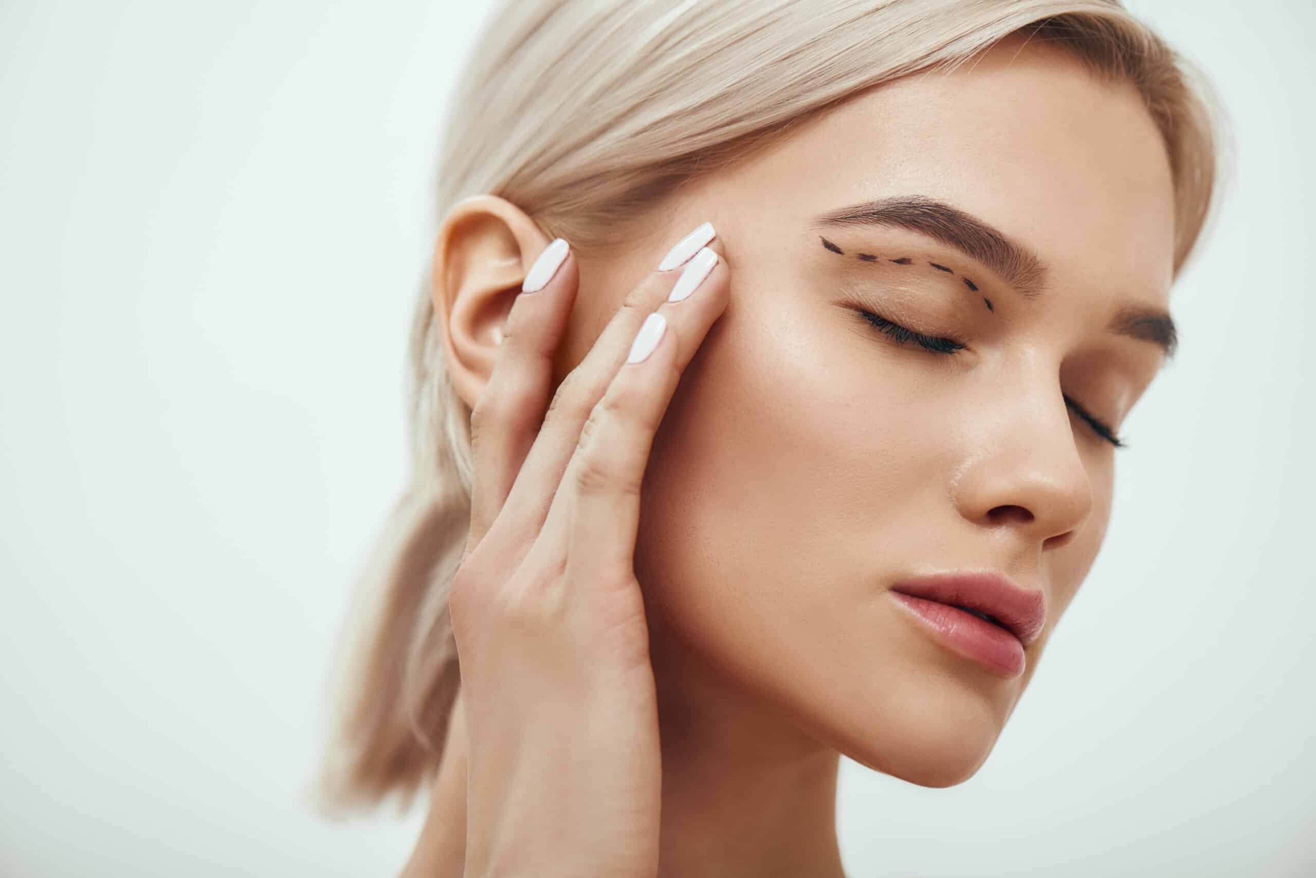 Eyelid surgery or blepharoplasty