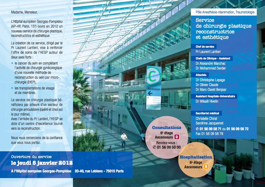 Chirurgie plastique HEGP